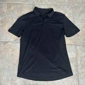 lululemon athletica Men's Jet Black Polo Shirt